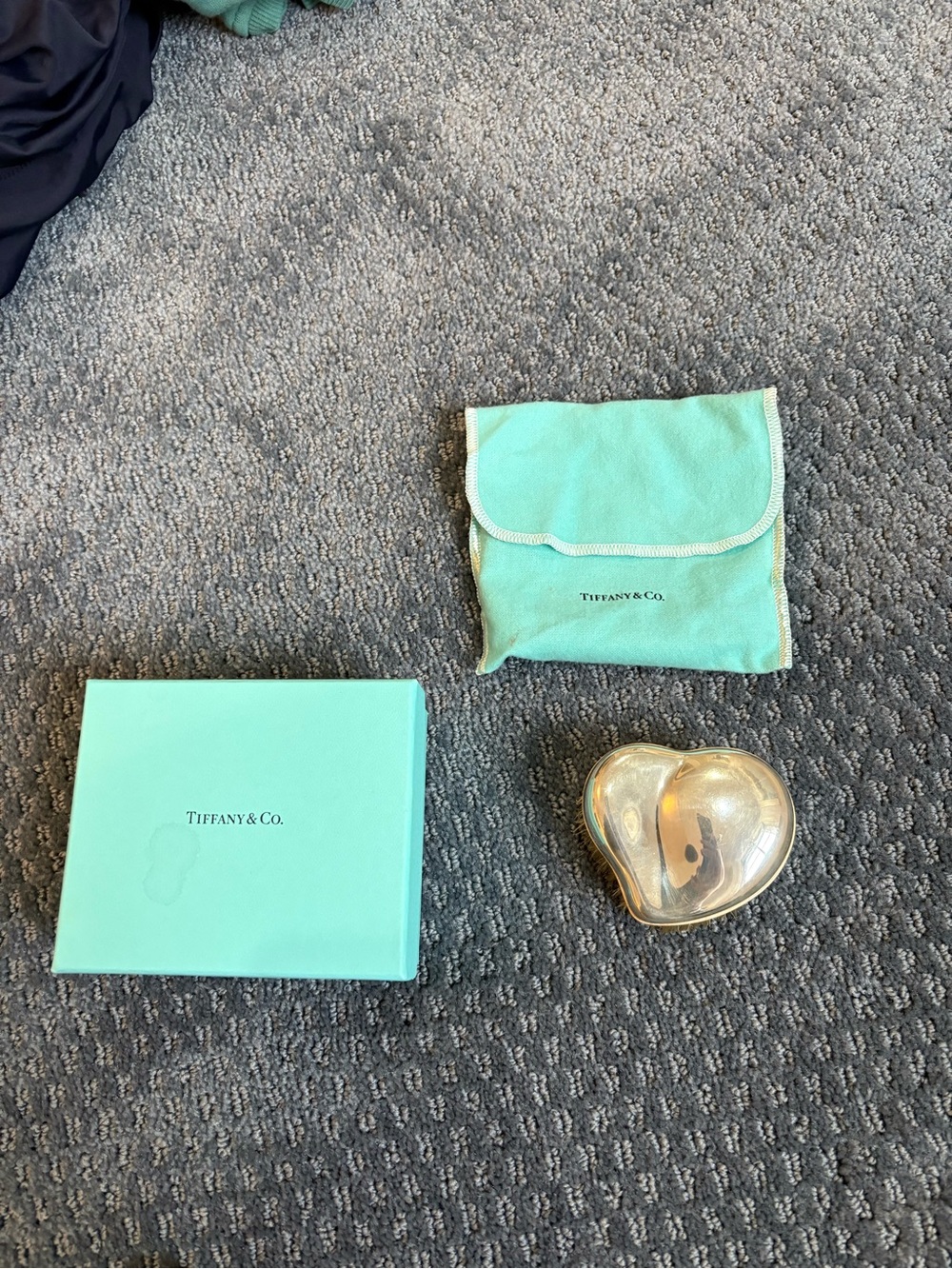 Tiffany and co baby brush